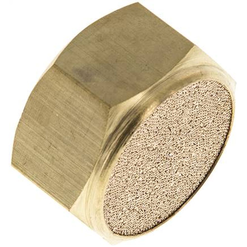 SDI 34. Schalldämpfer G 3/4", Sinterbronze, Innengewinde