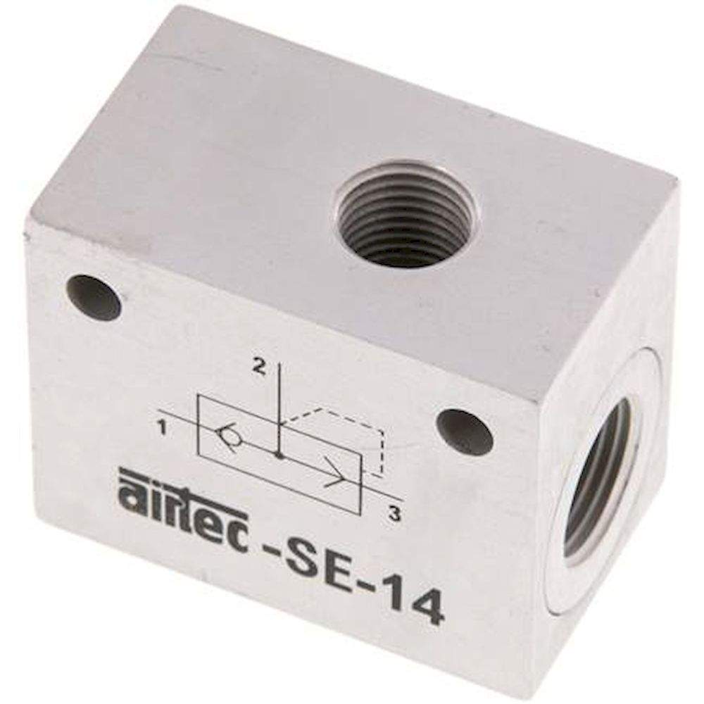 Airtec SE 14. Schnellentlüftungsventil G 1/4", Präzision