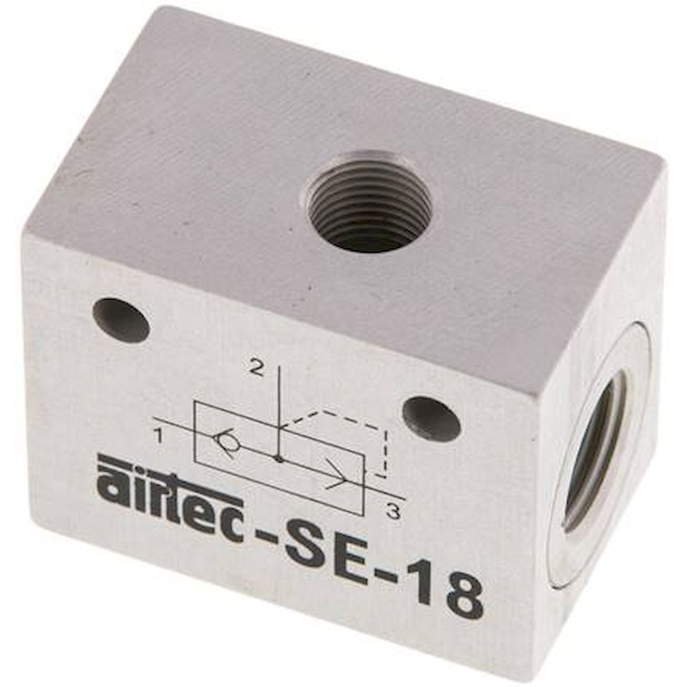 Airtec SE 18. Schnellentlüftungsventil G 1/8", Präzision