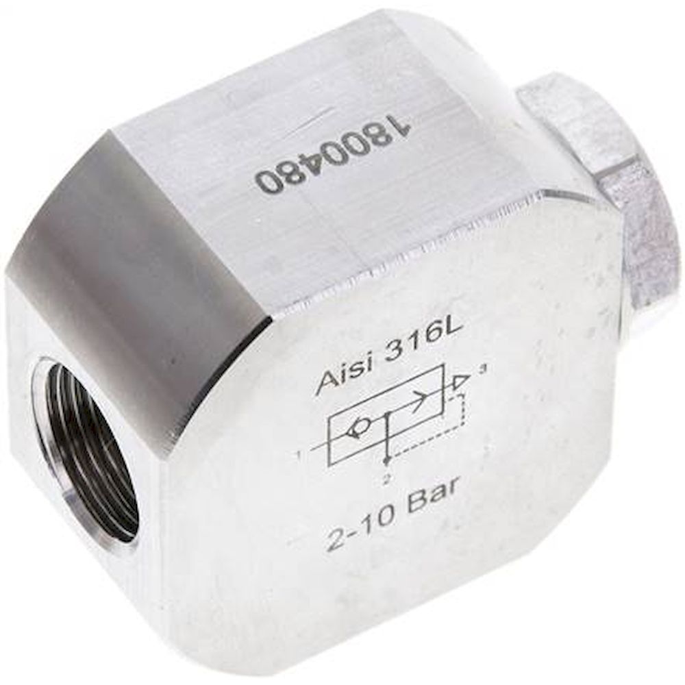 SE 38 ESG. Edelstahl-Schnellentlüftungsventil, G 3/8"