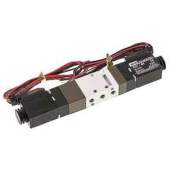YPC SF1503 IPSM-D4. 5/3-Wege Magnetventil, M 5, Mittelstellung belüftet, 24 V DC