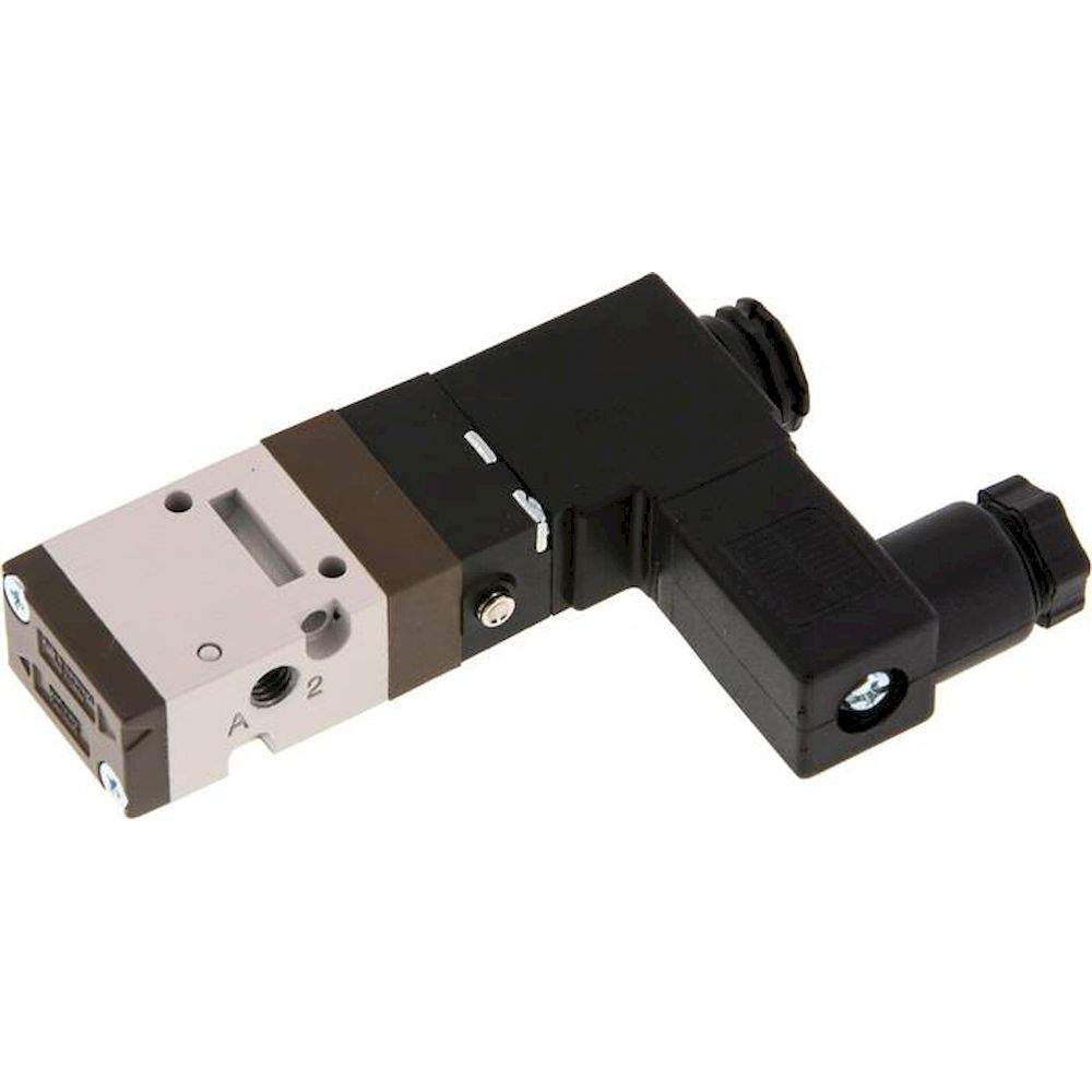 YPC SF1601 IPSC-D4. 3/2-Wege Magnetventil, M 5, Federrückstellung (NC), 24 V DC