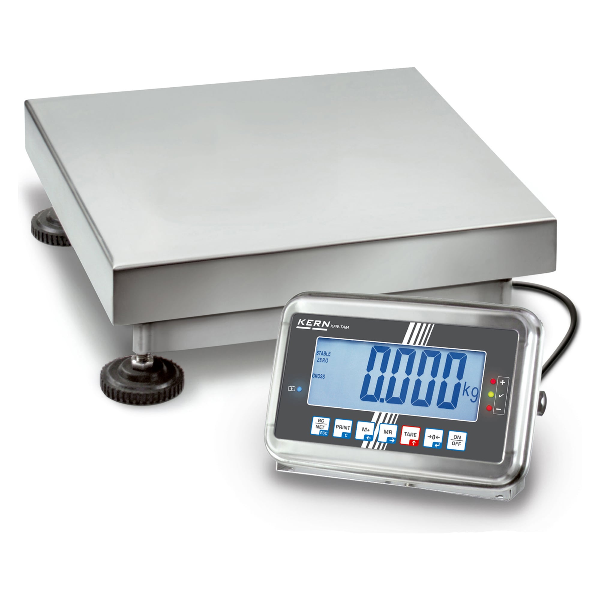 Balance plateforme inox 50 kg lisibilité 0,005 kg - KERN SFB 50K-3XL