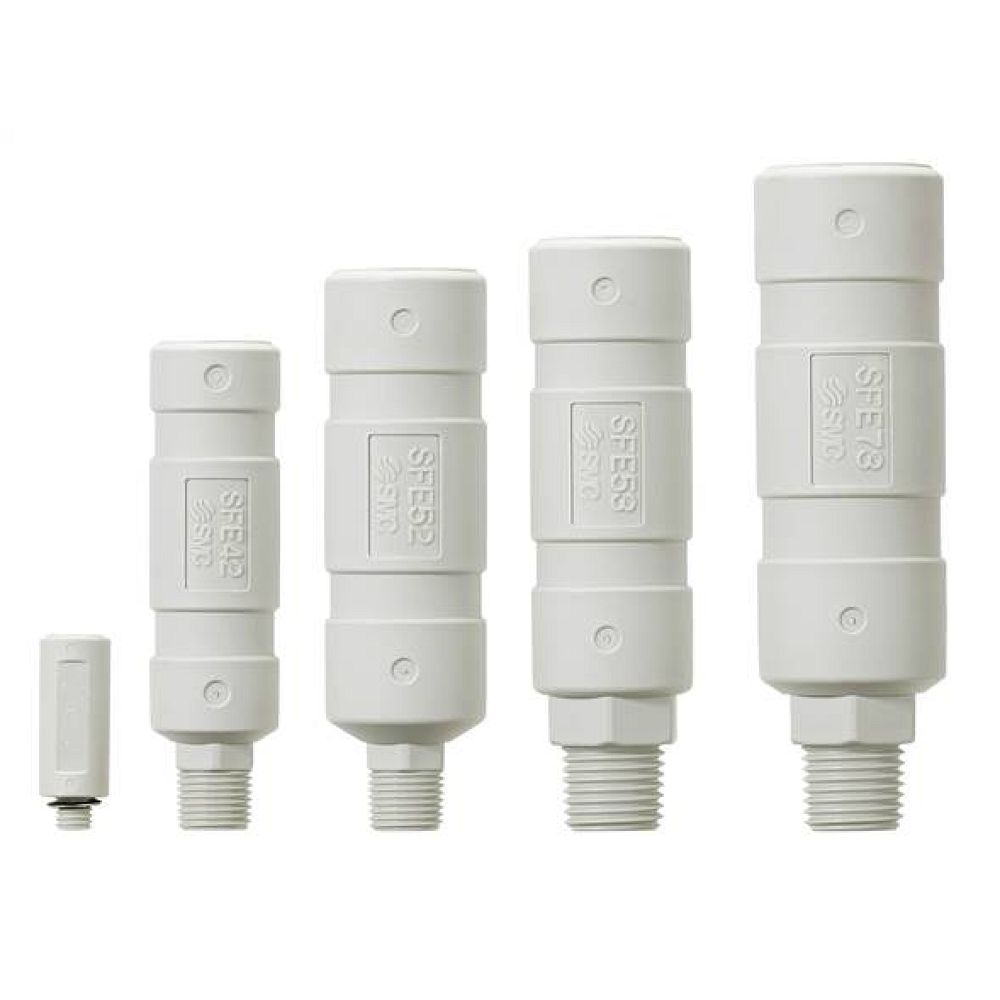 SMC SFE3F. SFE, Filter-Schalldämpfer für Reinraumanwendungen