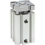 EMC SFSA 40/25. ISO 21287 cylinders, double acting, piston 40 mm, stroke 25 mm