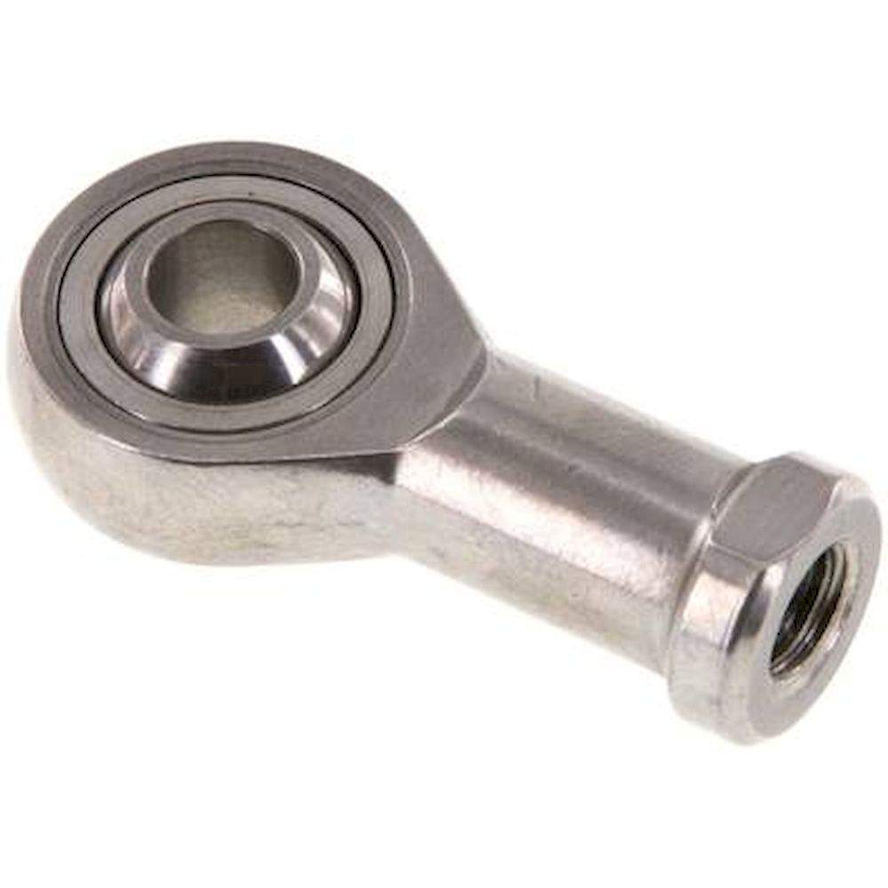 SGS 20 ES. Swivel head, M 8, Stainless steel