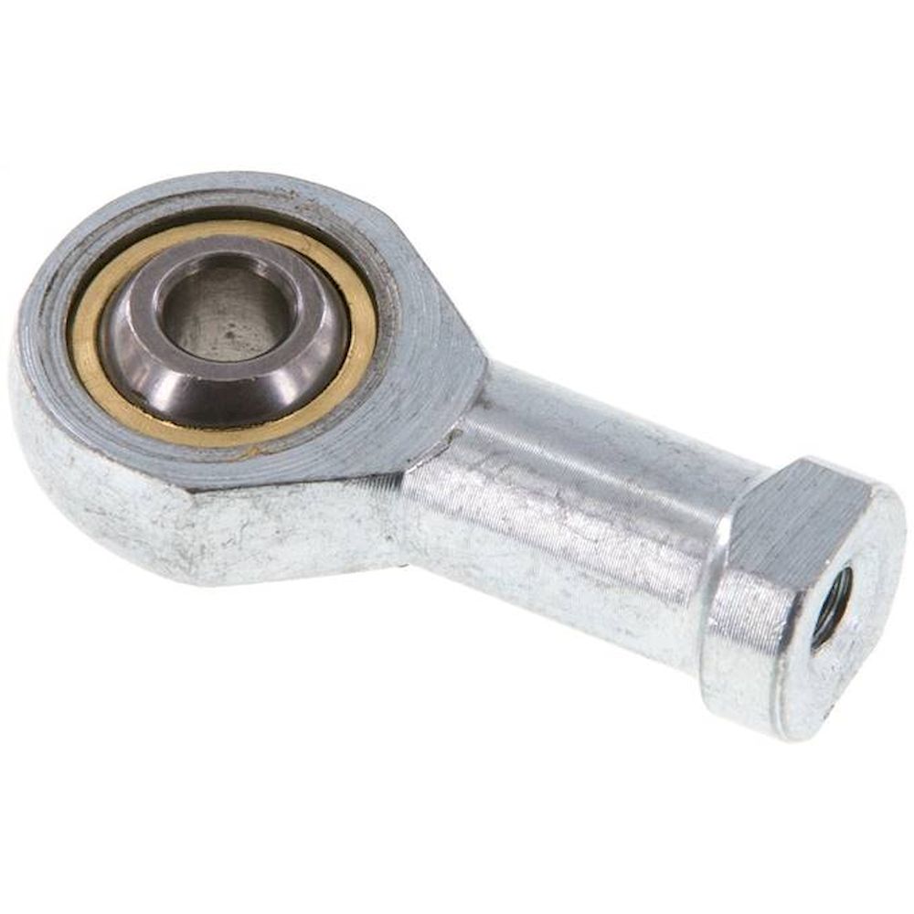 SGS 8/10. Gelenkkopf, M 4, Stahl verzinkt