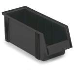 Treston 1950-4ESD. Stacking bin 186x500x182 Black ESD