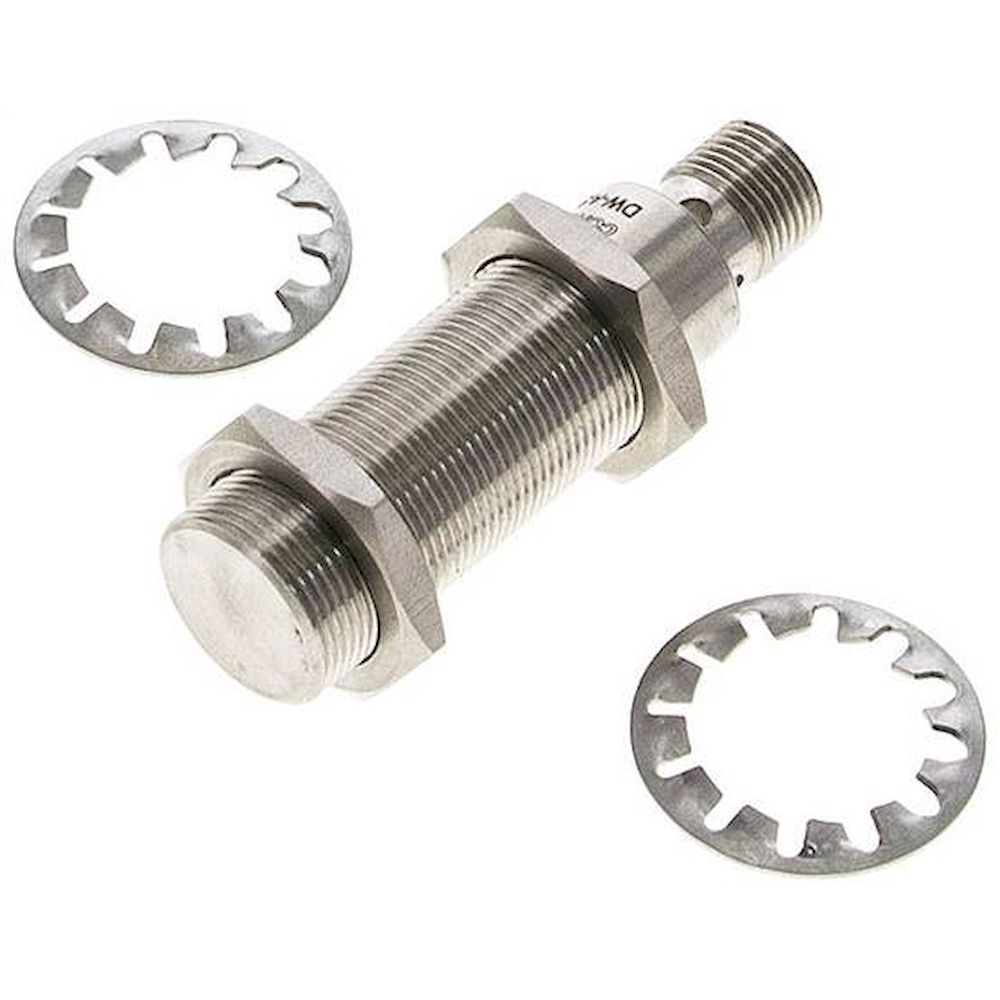 SIN M12-B-3 S12 ES. Ind. Näherungschalter, M 12, SN3 - M 12-Stecker (A-codiert, 4-polig)