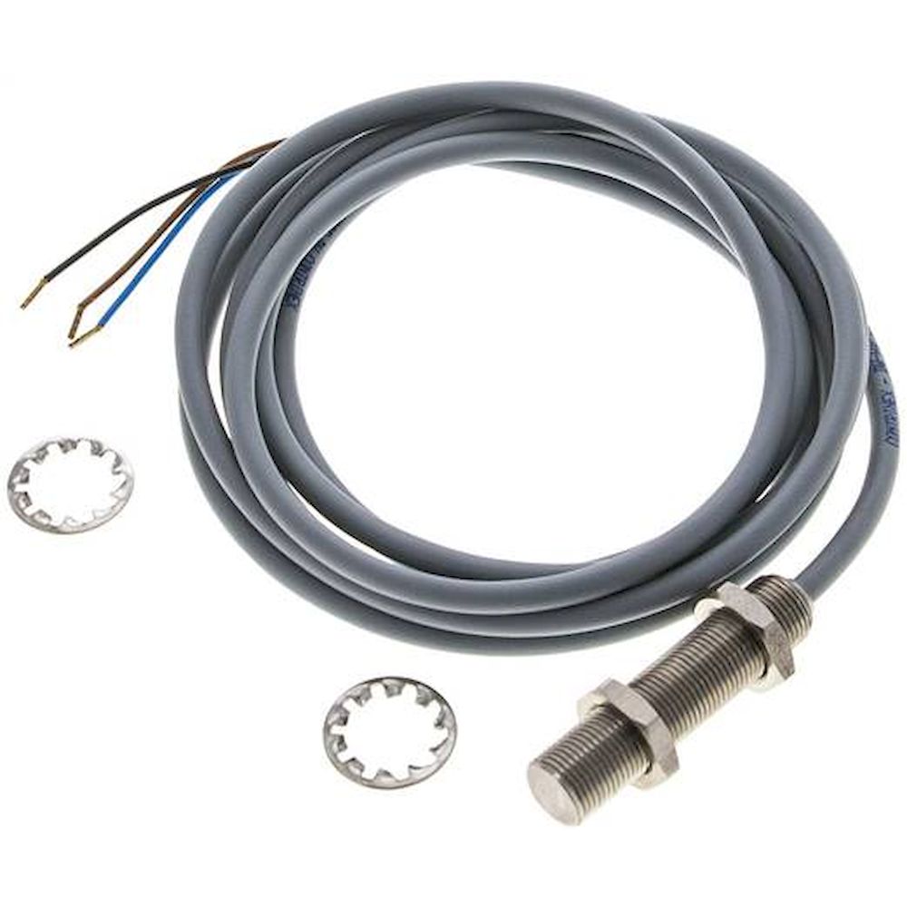 SIN M12-B-6 ES. Ind. Näherungschalter, M 12, SN6 - Kabel (2 mtr.)