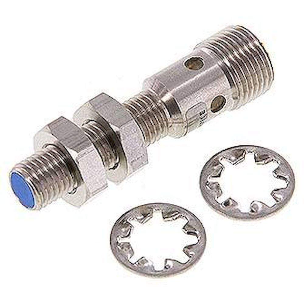 SIN M8-B-1,5 S12. Ind. Näherungschalter, M 8, SN1,5 - M 12-Stecker (A-codiert, 4-polig)