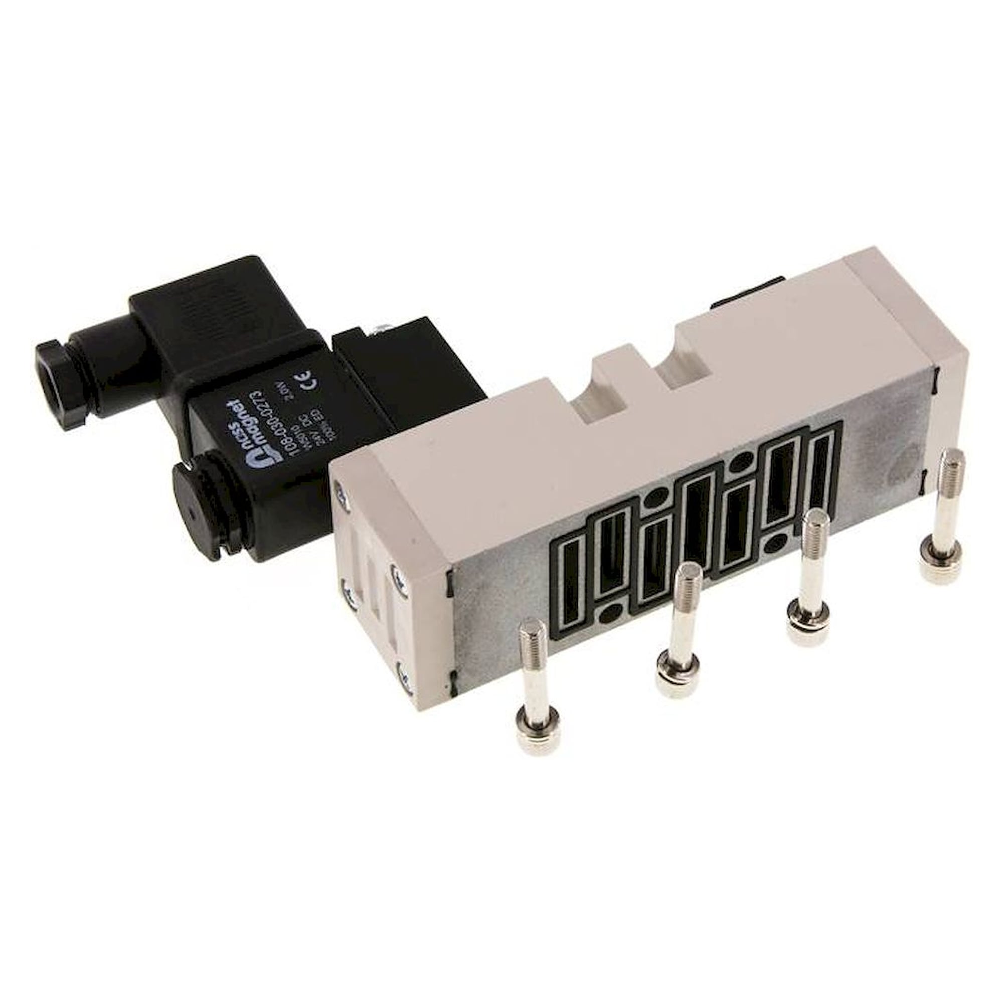 YPC SIV411 IPSC-A4. ISO-Ventil (Größe 1), 5/2-Wege, Federrückstellung, 24 V AC