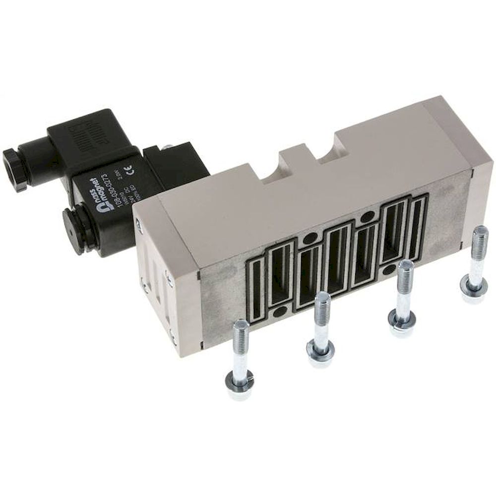 YPC SIV511 IPSC-D2. ISO-Ventil (Größe 2), 5/2-Wege, Federrückstellung, 12 V DC