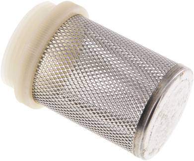 SK 112. Saugkorb für Rückschlagventil G 1-1/2", 1.4301 / Nylon