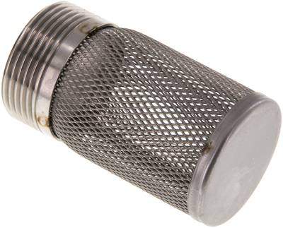 SK 114 ES. Saugkorb für Rückschlagventil G 1-1/4", 1.4401