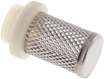 SK 12. Saugkorb für Rückschlagventil G 1/2", 1.4301 / Nylon