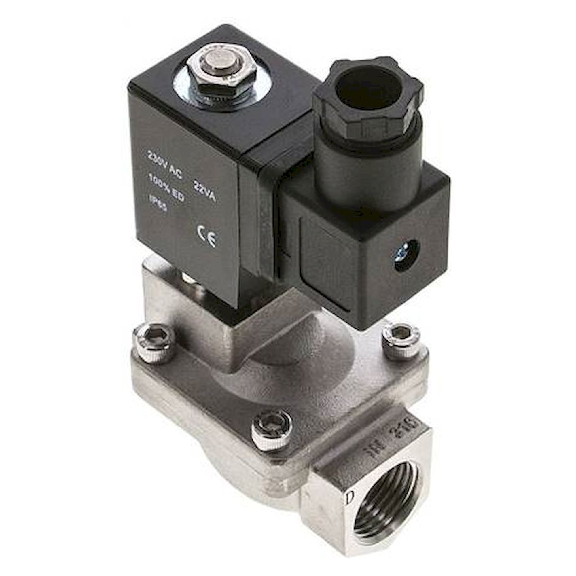 E.MC SLP 12 ES 12V=. 2/2-Wege Magnetventil G 1/2", stromlos geschlossen (NC),12 V DC Eco