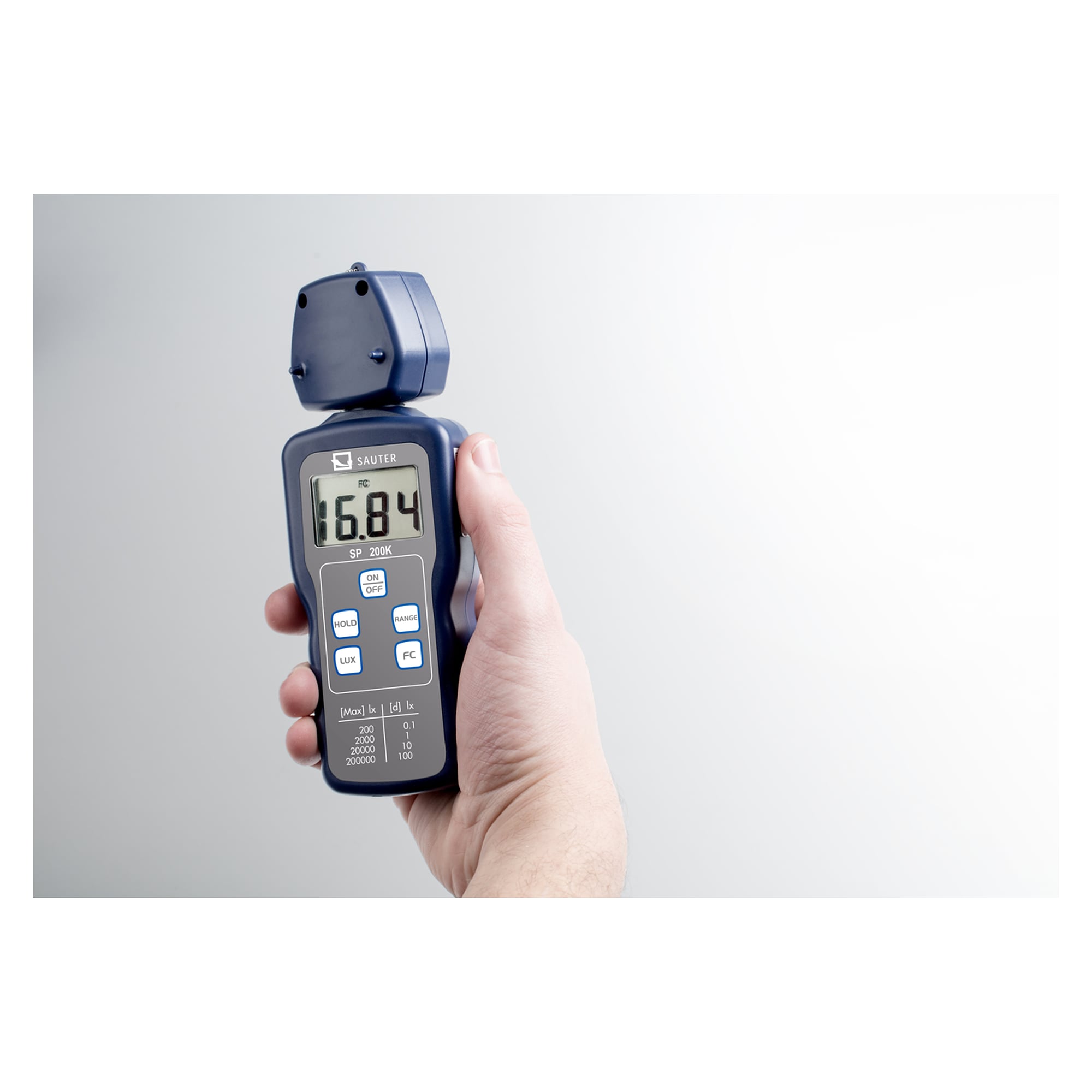 LED Lichtmessgerät - SAUTER SP 200K