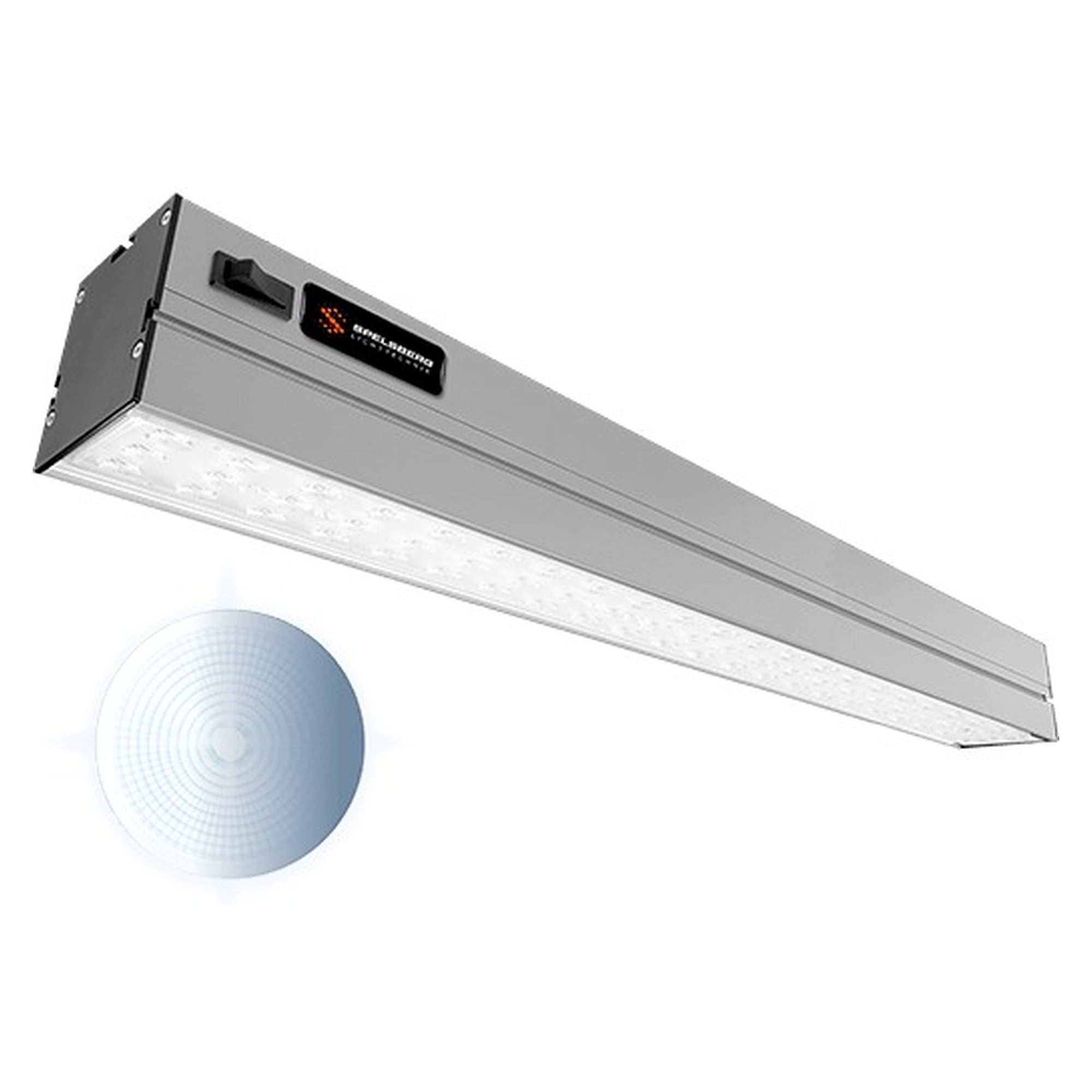 APL Universal 600 power DIM LED system luminaire 582 mm, 1,682 lm, 11.1 W, dimmable - Spelsberg 5250123010