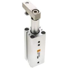 EMC SQKR 20/30. Swivel clamps / clamping cylinder 20 mm, clamping stroke 30mm right turning (turns clockwise at te