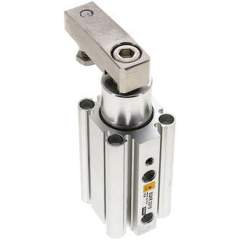 EMC SQKR 32/10. Swivel clamps / clamping cylinder 32 mm, clamping stroke 10mm right turning (turns clockwise at te