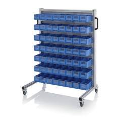 SR.L.3109. System trolleys for rack boxes, 56 pieces RK 3109
(30x11.7x9 cm)
