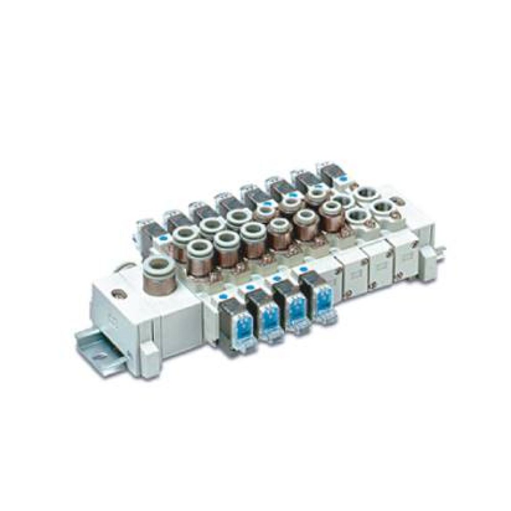 SMC SS5Y3-60-04U-Q. SS5Y3-60, Serie 3000 Mehrfachanschlussplatte Kassettenversion, Rohrversion