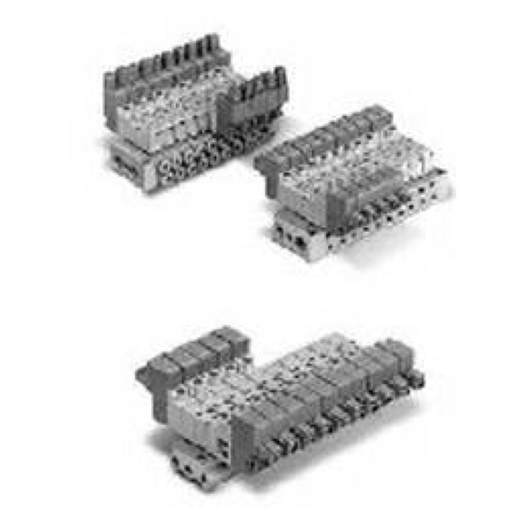 SMC SS5YJ3-S41-05-M5F-Q. SS5YJ3, 3000 Series, Bar Stock Manifold