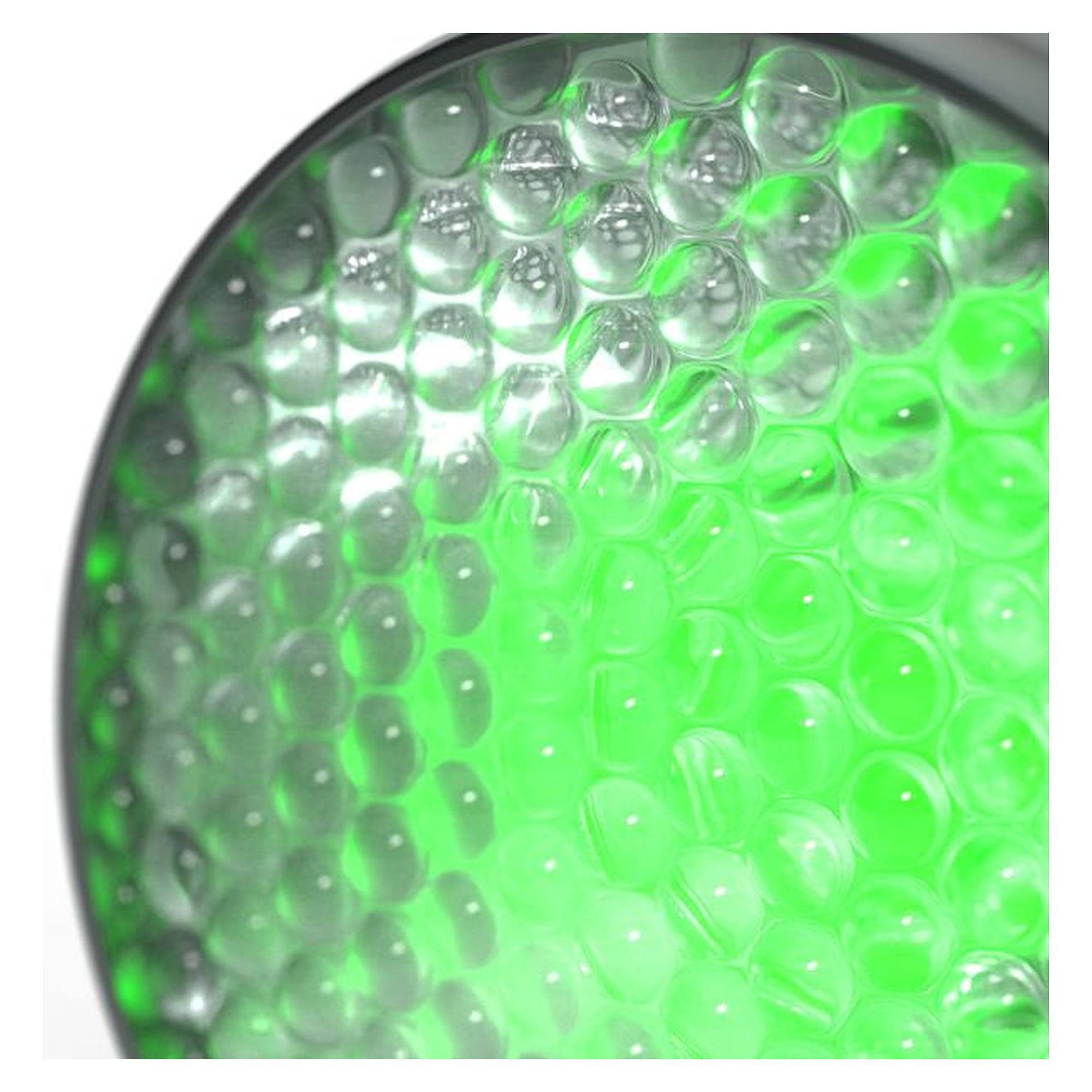 Starlight 100-005389. LED-Modul, grün 528 nm, Flood 28°, 21mm