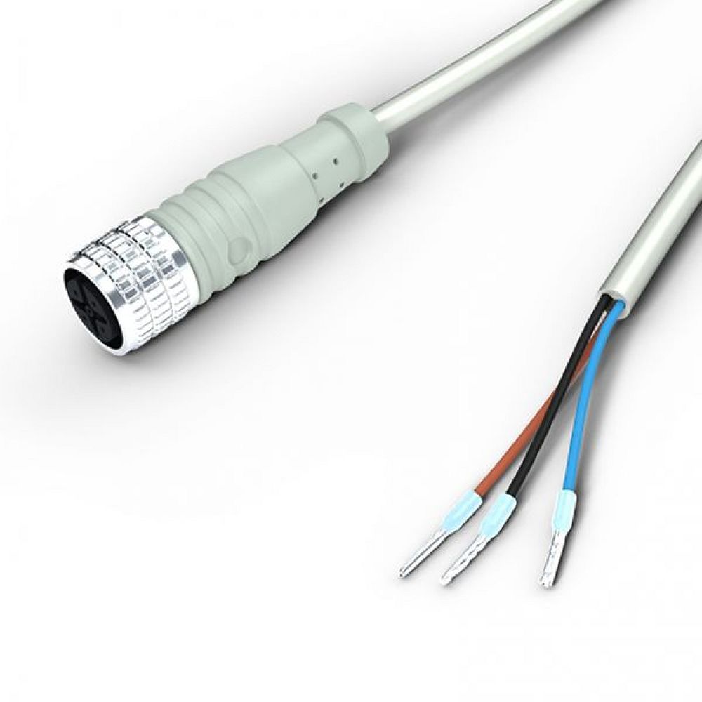 Starlight 100-006337. Kabel, 3 m, M12, 5-polig, 3 freie Litzen