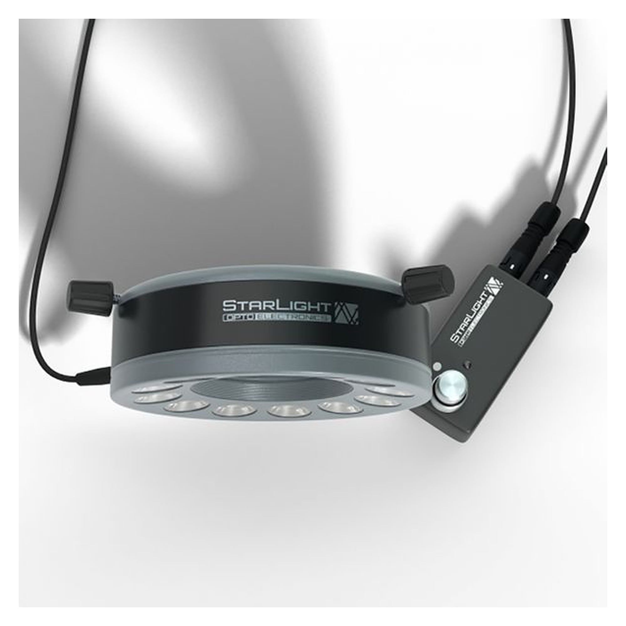 Starlight 100-007701. LED-Ringlicht, natur-weiß 4000K, Arbeitsabstand 45 mm - 260 mm optimal 100 mm