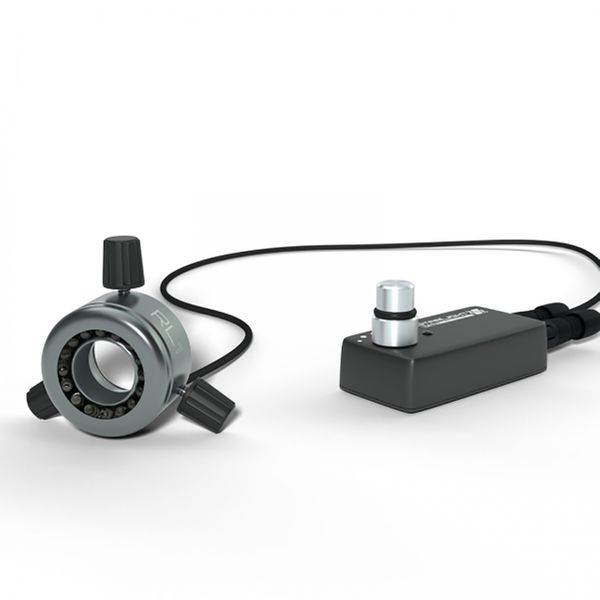 Starlight 100-009301. LED-Ringlicht, pur-weiß 6500K, Arbeitsabstand 5 mm - 25 mm optimal 10 mm