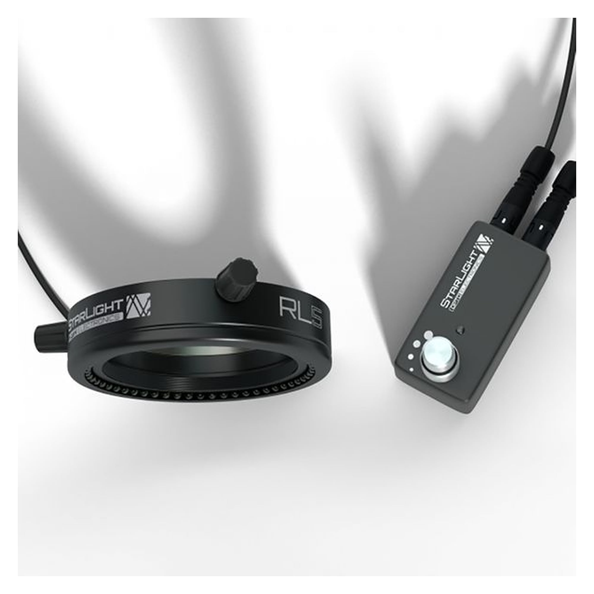 Starlight 100-010691. LED-Ringlicht, warm-weiß 3.500 K, Spanndurchmesser max. 81 mm
