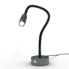 Starlight 100-011494. LED machine light IL100-F, flex arm, arm length 450 mm, with M12 plug (4-pin)