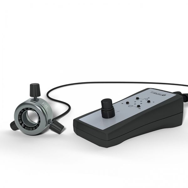 Starlight 100-011943. LED-Segment-Ringlicht, amber 590 nm, Arbeitsabstand 5 mm - 25 mm optimal 10 mm