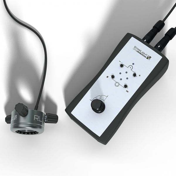 Starlight 100-011944. LED-Segment-Ringlicht, blau 470 nm, Arbeitsabstand 5 mm - 25 mm optimal 10 mm