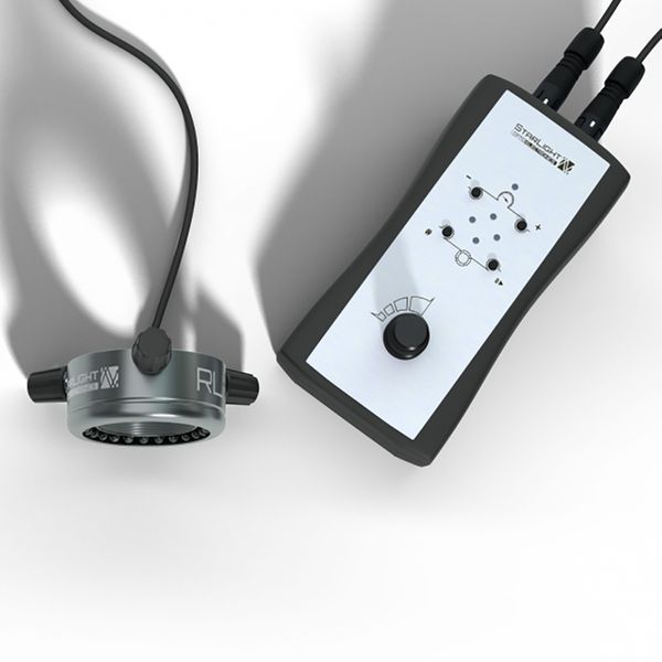 Starlight 100-011962. LED-Segment-Ringlicht, natur-weiß 5600K, Arbeitsabstand 15 mm - 50 mm optimal 25 mm