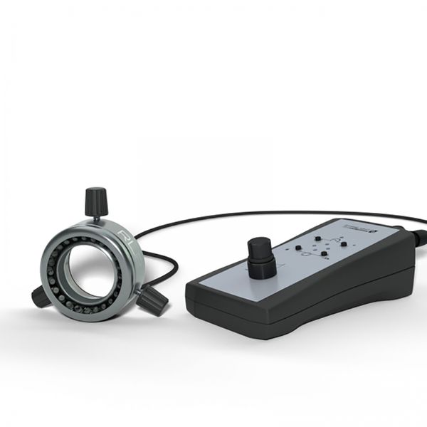 Starlight 100-011965. LED-Segment-Ringlicht, blau 470 nm, Arbeitsabstand 30 mm - 150 mm optimal 50 mm