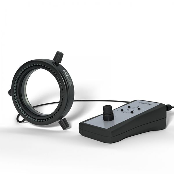 Starlight 100-011973. LED-Segment-Ringlicht, grün 540 nm, Spanndurchmesser max. 81 mm