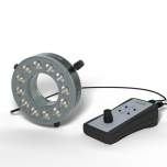 Starlight 100-011985. LED segment ring light, amber (590 nm), working  Distance 150 mm - 500 mm (optimum 270 mm)