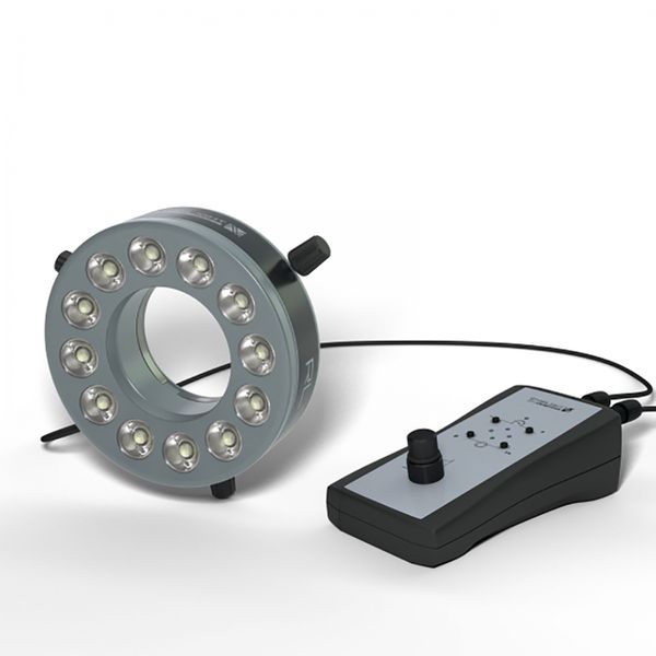 Starlight 100-011997. LED-Segment-Ringlicht, natur-weiß 4000K, Arbeitsabstand 50 mm - 800 mm optimal 140 mm