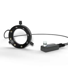 Starlight 100-012213. LED ring light, pure white (5,600 K), working  Distance 75 mm, clamping diameter max. 81 mm