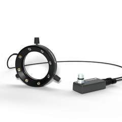 Starlight 100-012295. LED ring light UV and IR, UV (385 nm), working  Distance 75 mm, clamping diameter max. 81 mm