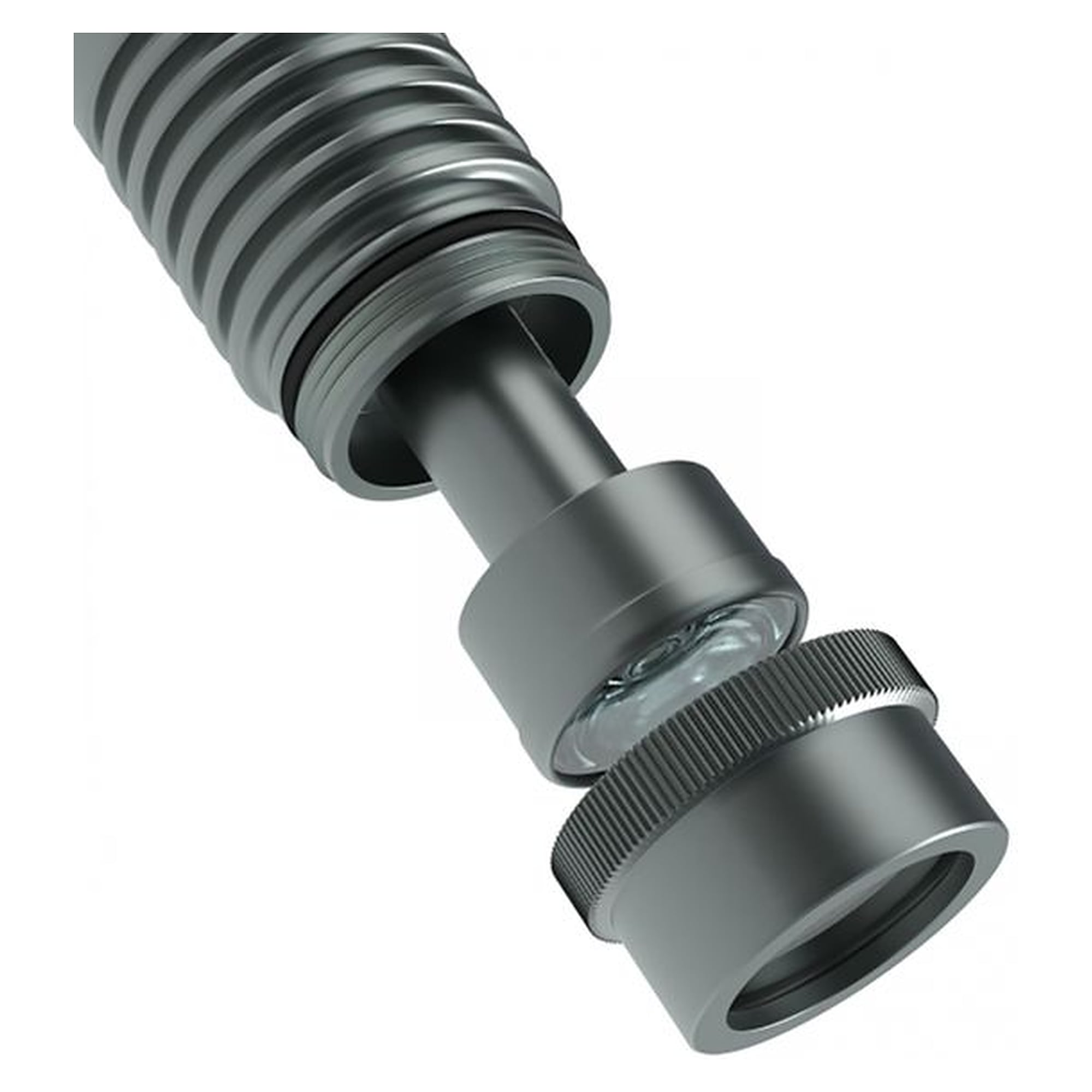 Starlight 100-012629. LED-Maschinenleuchte IL300-24V, mit M12-Stecker 4-polig, Anschluß gerade