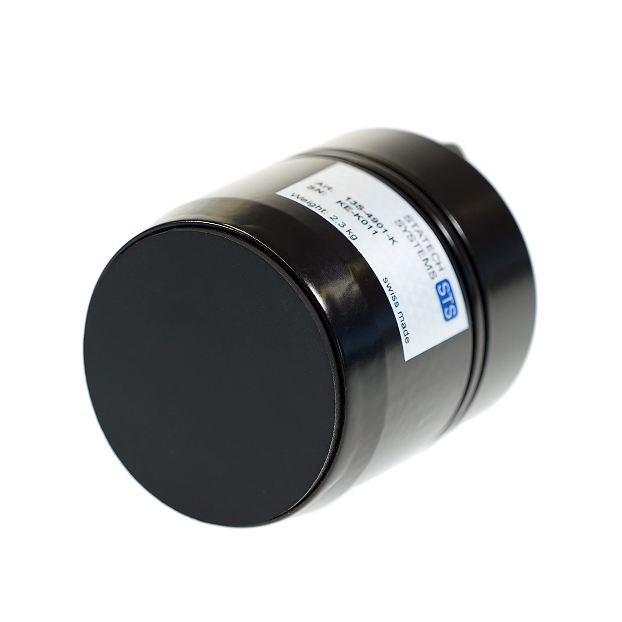 Kreiselektrode 2,3 kg mit 63 mm Leitgummi nach IEC 61340-4-1 - Statech Systems