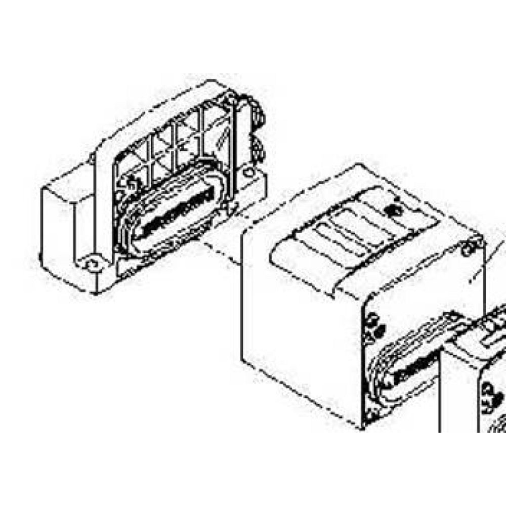 SMC SV1000-51D1-14AR-C8. Endplatte D-Seite