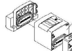 SMC SV1000-51D1-14AR-C8. Endplatte D-Seite