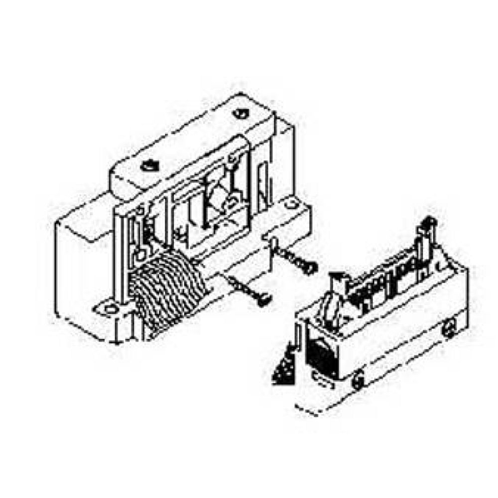 SMC SV1000-51D2-13AR-C8. Endplatte D-Seite
