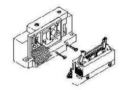 SMC SV2000-51D1-13AR-C10. Endplatte D-Seite