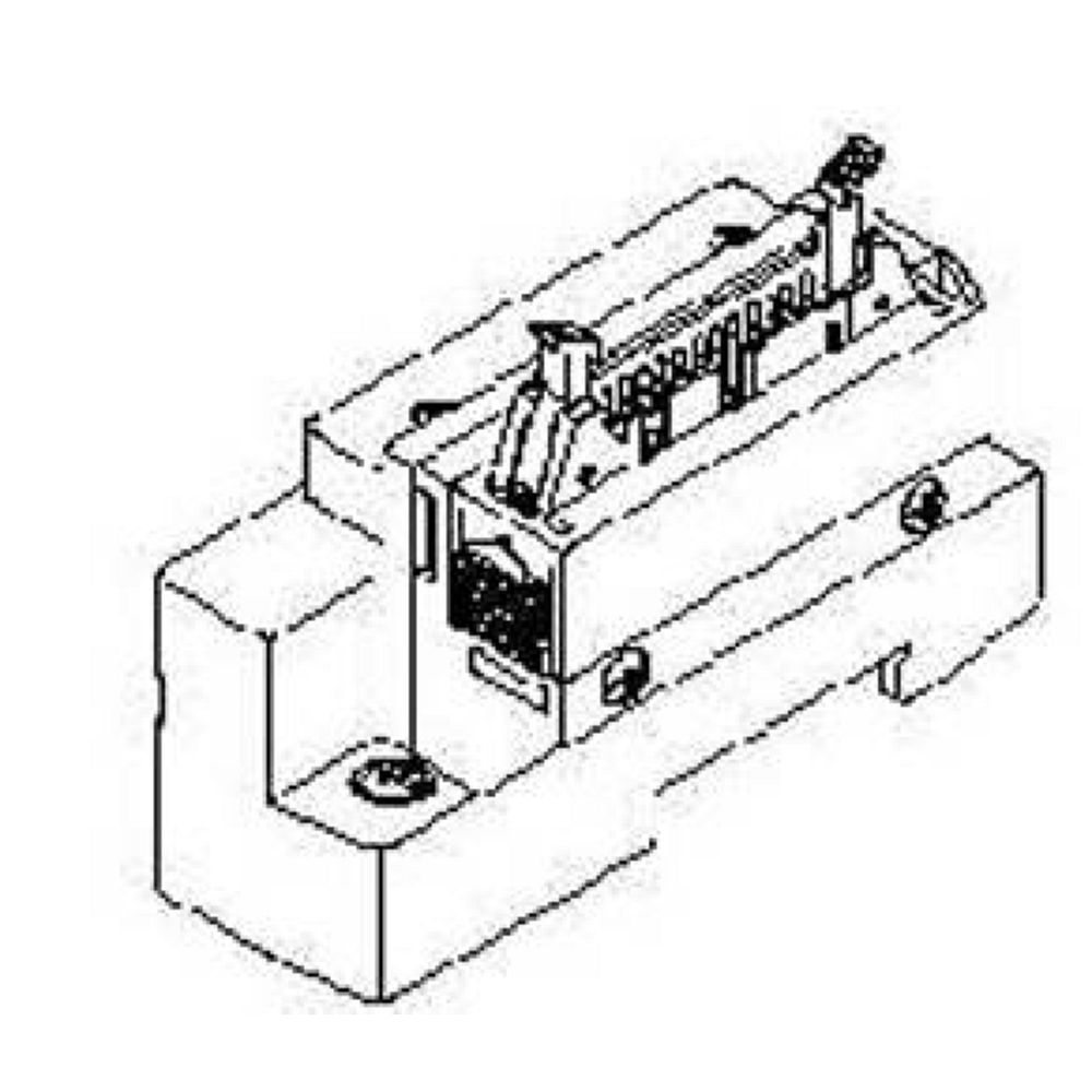 SMC SV1000-51D2-33AR-C8. Endplatte D-Seite
